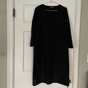 MaxMara Black Midi Dress Small/Medium